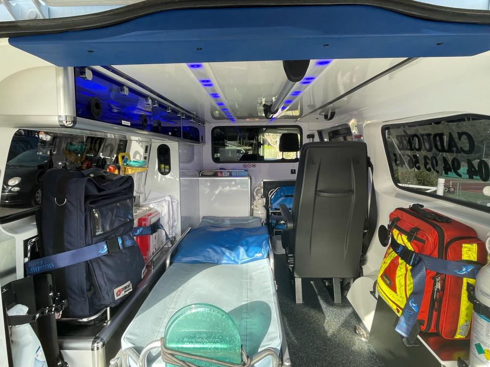 intérieure ambulance